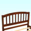 Lit plateforme simple en bois massif-1790169514