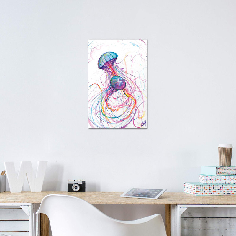 Art You You Jelly, Toile tendue, H 12 po x l 8 po x P 0,75 po