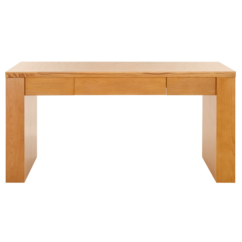Deborah Solid Wood Writing Desk, Brown