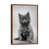 Classic Brown Wood Framed