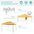 Best Choice Products Easy Setup Pop Up Canopy W/ 1-Button Setup, Wheeled Case, 4 Weight Bags-99315086-99315078