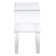 Ghost 15.75'' W Poly Methyl Methacrylate Nightstand