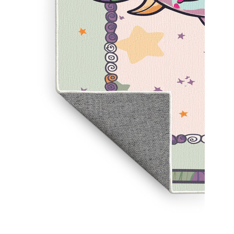 Tapis de Noël lavable The Holiday Aisle®, Rectangulaire 8 pi x 12 pi