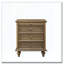 Ensemble de 2 tables de chevet avec 4 tiroirs, table de bout avec rangement en bois Nightstands-1985510919-1985610476