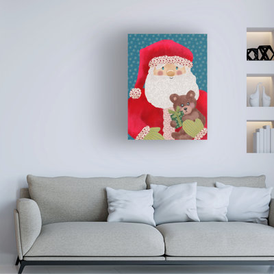 "Santa Pack II", reproduction sur toile