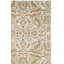 Tapis ivoire et doré damassé Adie-760193484