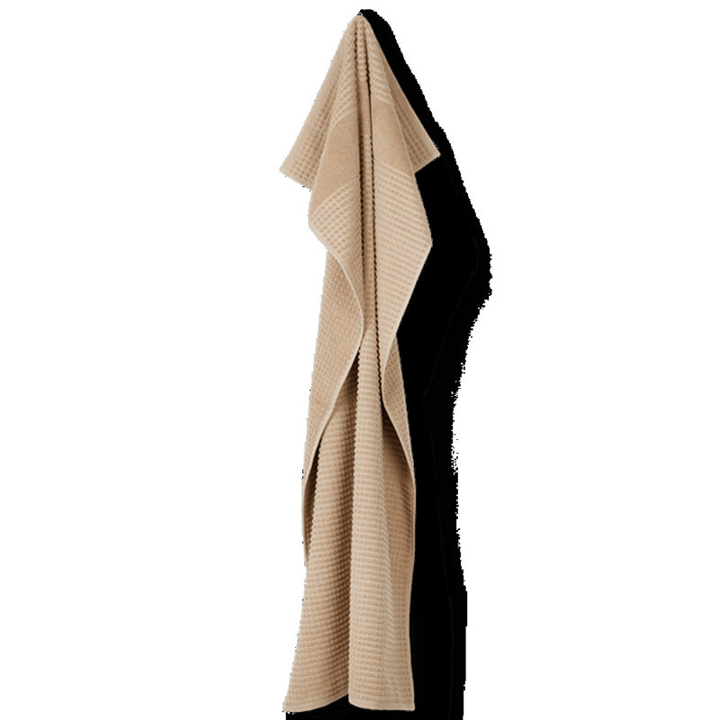 Razaria Organic 100% Cotton Midweight Bath Sheet, Sand