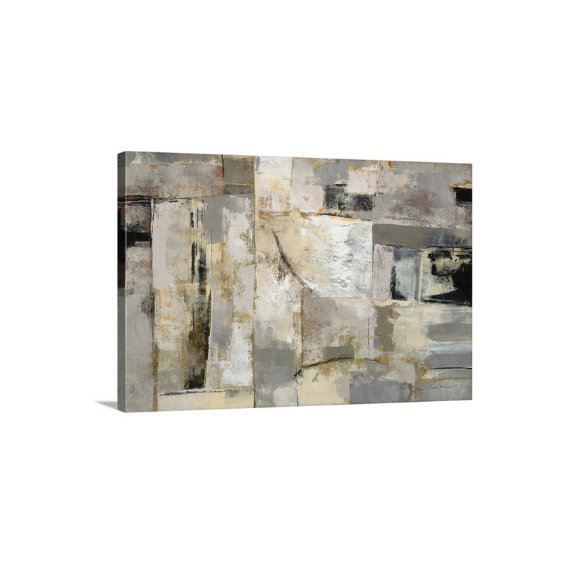 Aniessa " Walking Down The Street " by Silvia Vassileva, Canvas, 40" H x 60" W x 1.5" D
