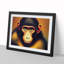 XH1022-983X A Sublime Monkey - Single Picture Frame Print-1757788690-1757788781