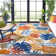 Anakin Performance Floral Indoor/Outdoor Area Rug