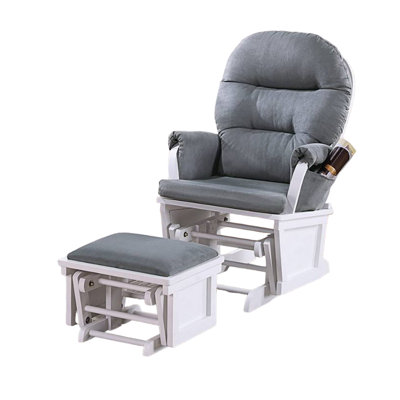 Noni Manual Glider Chair with Ottoman