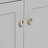 Hamlet 37'' Single Bathroom Vanity with Carrara Marble Top-252106548