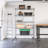 Durable 5-Tier NSF-Certified Steel Shelving with Wheels-1831095987-1831095990