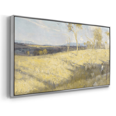 Série paysage - DCCDXCIX - Toile tendue avec châssis tendue, prête à être accrochée