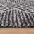 Abstract Geometric Pattern Shag Rug – Anthracite Dark Gray – Medium Pile, Durable & Stylish-57271648