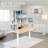 VIVO Electric Dual Motor Standing Desk Frame, E-200 Series-2128592284