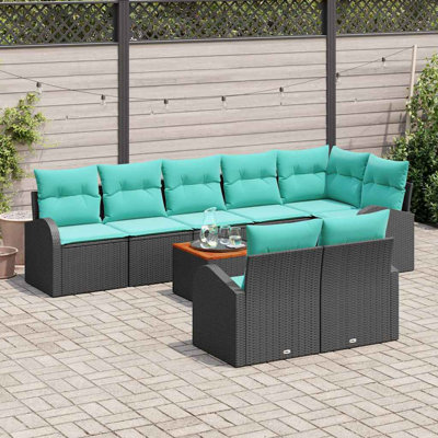 Ensemble de canapé de jardin 9 pièces vidaXL
