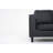 Absarokee 3 Seater Sofa Faux Leather