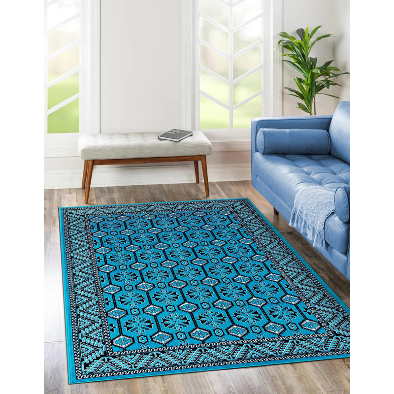 Ellmer Oriental Area Rug, Rectangle 120 x 170 cm