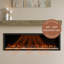 Modern Ember Highmark Smart Linear Electric Fireplace - 10 Different Flame Colors, Works With Alexa And Google Assistant-273009004