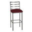 Tabouret de bar Harper Ayers en similicuir avec finition lustrée et peinte à la main -1877227941-1811270254-1810495710