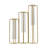 8.5X2.8X15.3 Oversized Pedestal Beaker Vase
