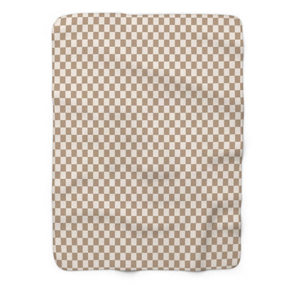 Couverture châtaigne 1 pièce Sherpa Premium