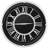 Taisi Stainless Steel Skeleton Wall Clock-1883166934
