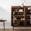 Armoire de rangement à chaussures simple à trois portes-460987075