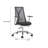 Ergonomic Office Chair High Back Swivel Desk Chair Adjustable Task Chair Rolling Workstation Seating Modern Design