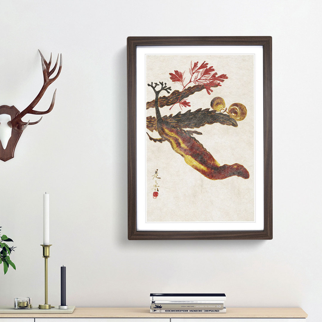 Seaweed by Shibata Zeshin - Picture Frame Painting Print