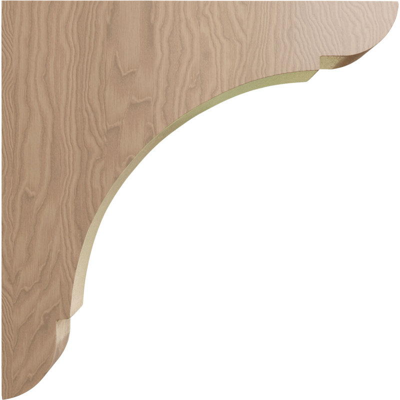 Support olympique en bois, Acajou, H 12 po x l 1,75 po x P 12 po