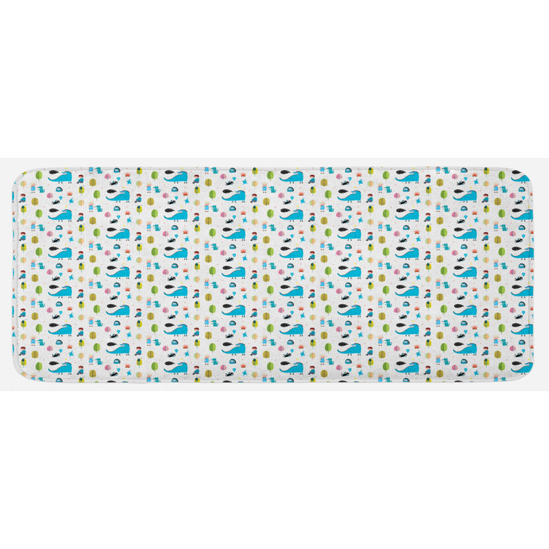 Tapis de cuisine dragon