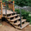 Rampe d'escalier en fer forgé 1 PCS Confote