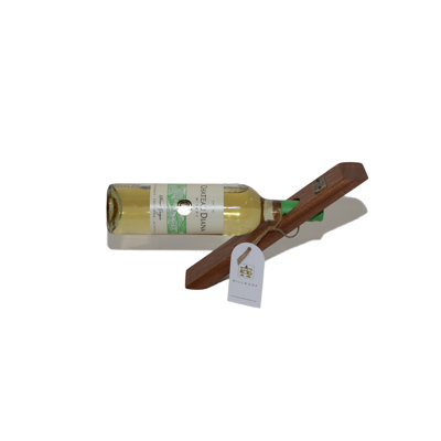 1 Bottle Solid Wood Wine Bottle Rack