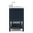 55 " W Freestanding Standard Free Standing 1 Single Vanity Bathroom Vanity With Carrara Marble Top-85364394