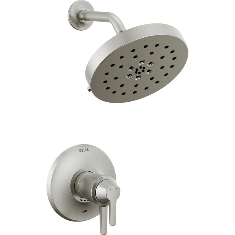 Robinet de douche Galeon, Lumicoat inoxydable