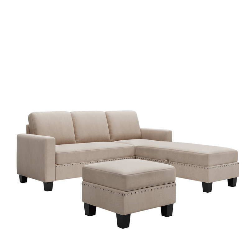 Canapé modulaire réversible 81,1 x 76,3 x 35 po Roomfitter