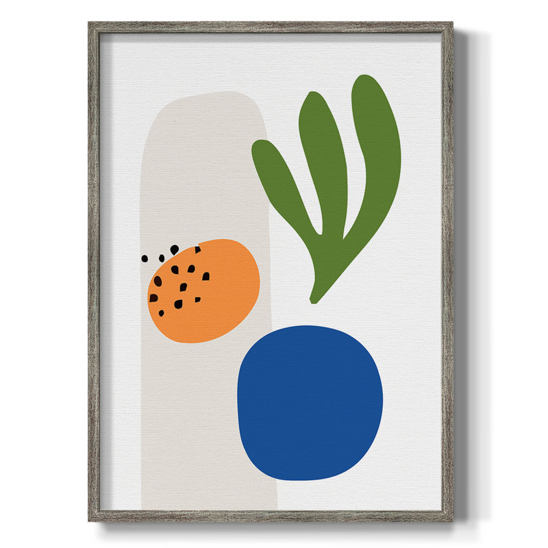 Matisse CCXCV, reproduction d'art encadrée - bois massif, H 11 po x l 9 po