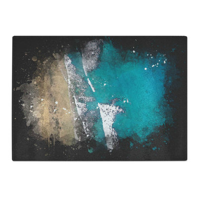 Tempered Glass Blacks Beach in San Diego Chopping Board