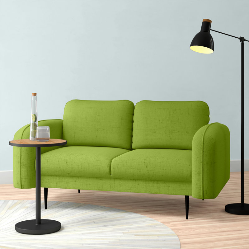 Natalie 2 Seater Loveseat, Ontario Lime Green
