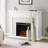 Maleana 2-Piece Hand-Painted Iron Floor Vases-1455087768