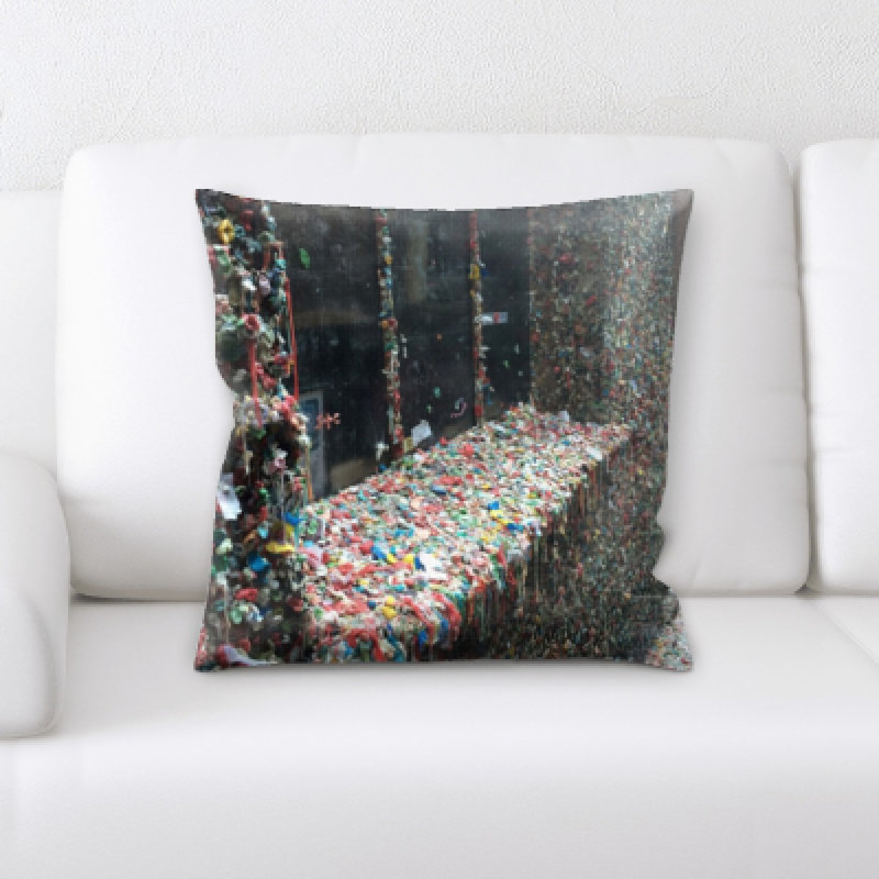 Microsuede Throw Pillow