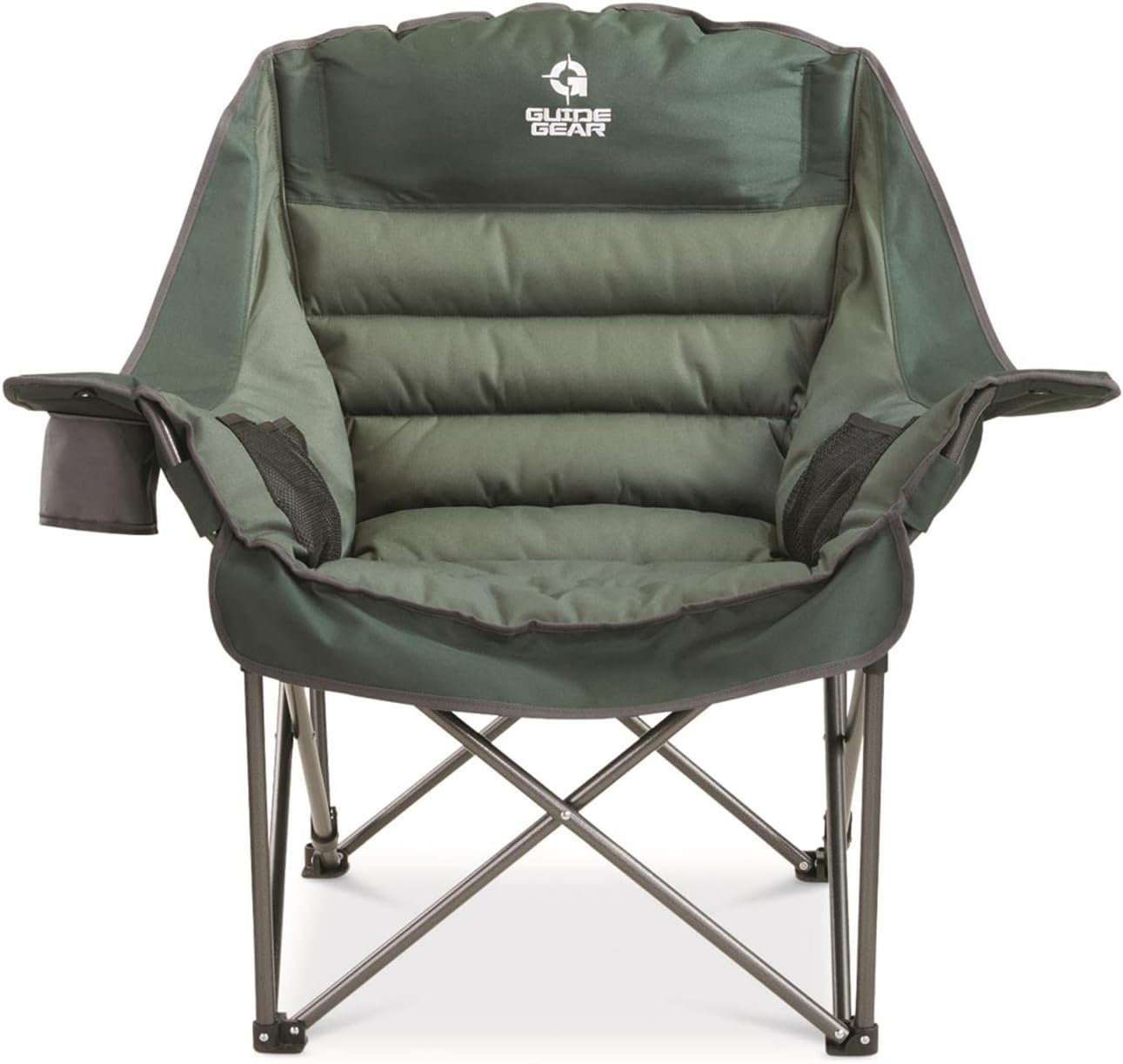 Ebern Designs Oversized XL Comfort Padded Camping Chair, 400-lb