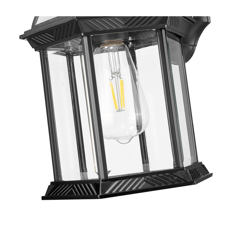 Grenville Wall Light, Matte Black