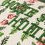 Feeoni Home Sweet Home Floral Green Rectangular Throw Cushion