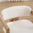 Wooden Upholstered Barrel Dining Chairs (Set of 2)-1279083840