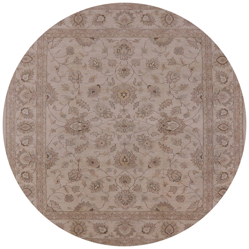 Chau Oriental Indoor Rug, Round 3'