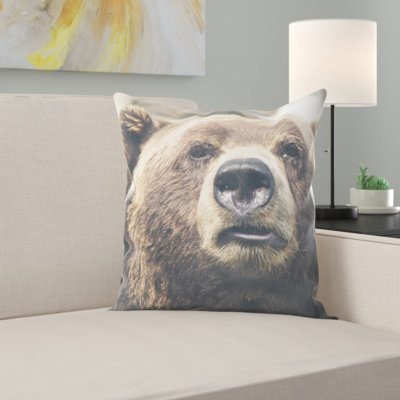 Microsuede Throw Pillow