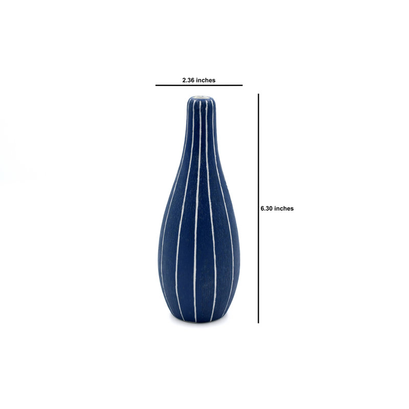 Vase de table Avianca, Bleu